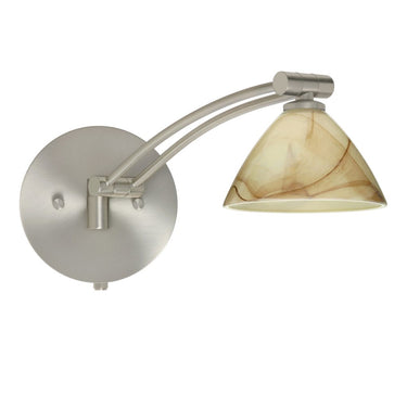 Besa Lighting Domi Swing-Arm Wall Sconce
