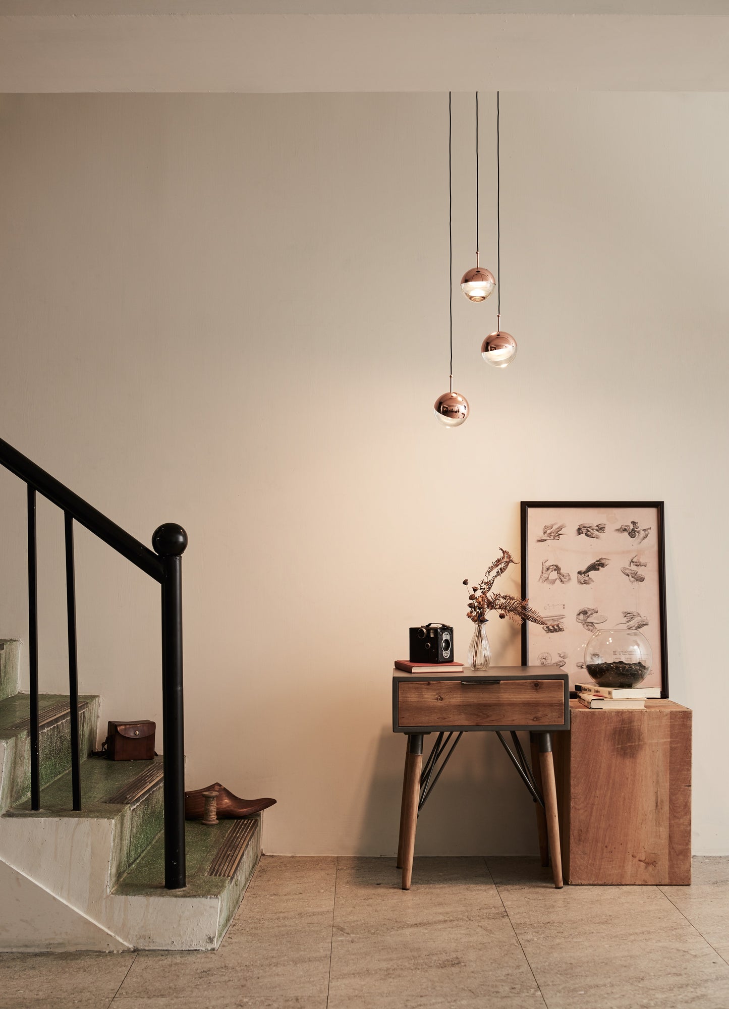 Seed Design Dora Pendant 3 Chrome