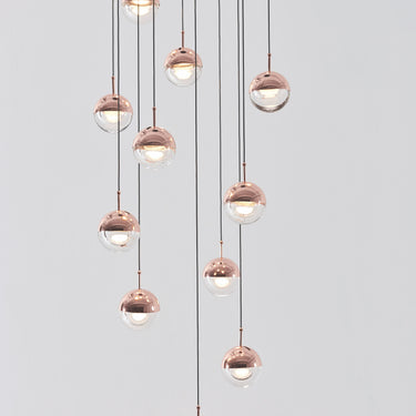 Seed Design Dora Pendant 12 Ring Copper