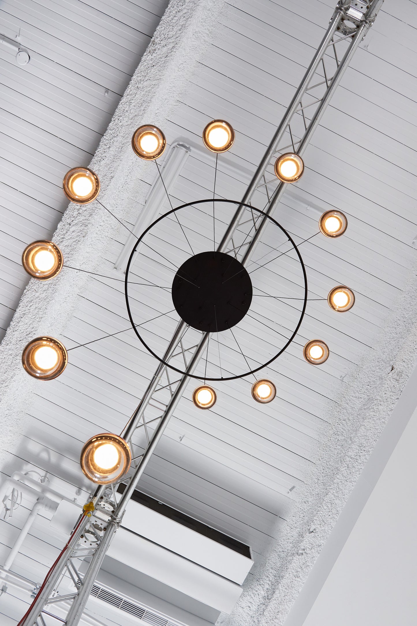 Seed Design Dora Pendant 12 Ring Brass