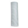 Besa Dorian 10 ADA wall sconce with handcrafted Marble glass and white finish
