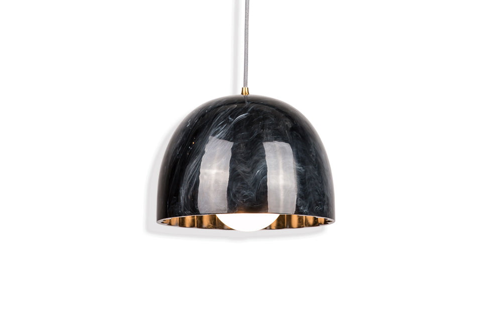 Innermost Doric 28 Pendant Light | Black Shade