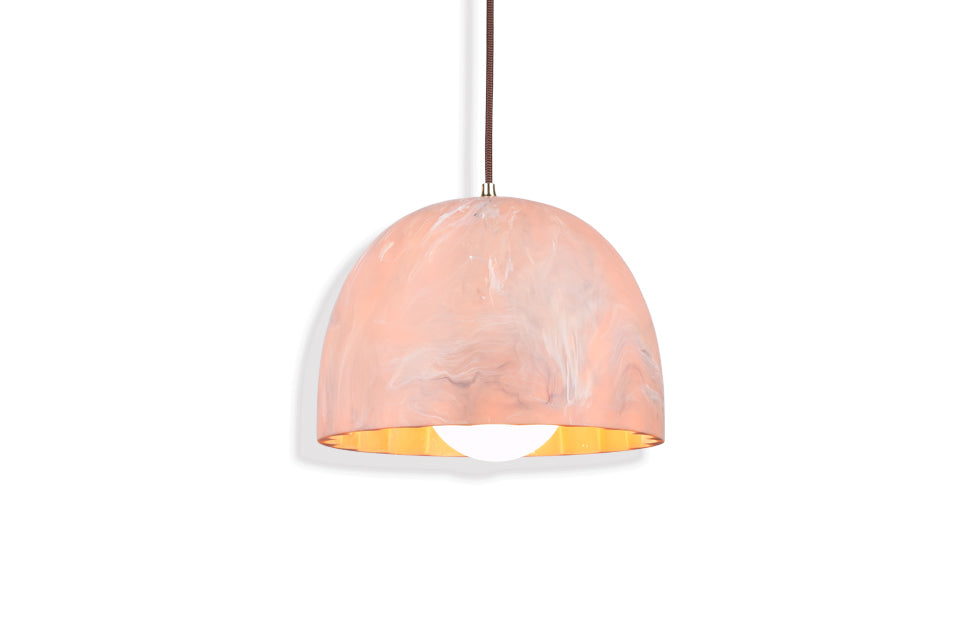 Innermost Doric 28 Pendant Light | Rose Shade