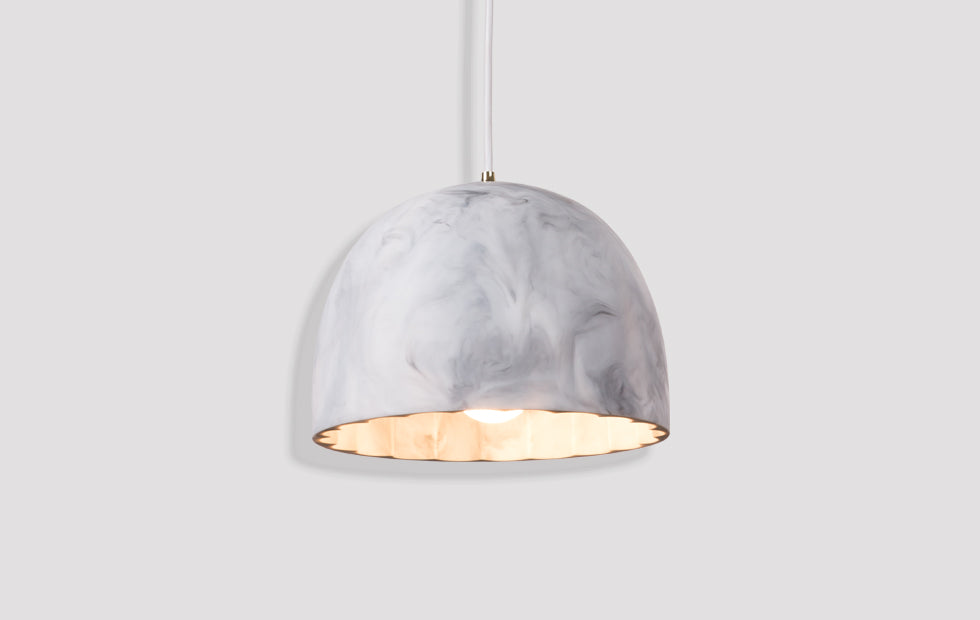 Innermost Doric 28 Pendant Light | Whiite Shade