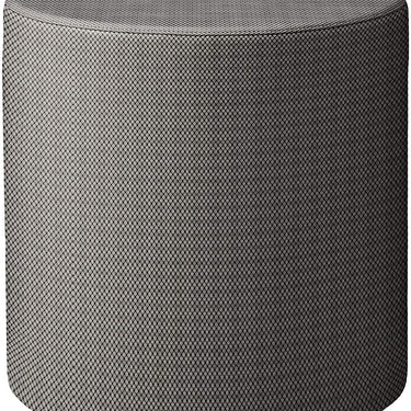 La Fete Design Furniture Dot Cylinder Ottoman at MetropolitanDecor.com