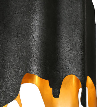 Dracaena 5-Light Black & Gold Chandelier for Dining Room 