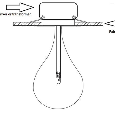 Drop LED Ceiling Light  | Alma Light