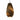 Natural finish reference: a single Drop 18 pendant in Natural, Graypants Scraplights
