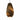 Handcrafted natural cardboard drop pendant lamp by Graypants for living room.
  