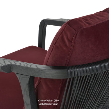 Drops Lounge Armchair Black Ash by SohoConcept - New