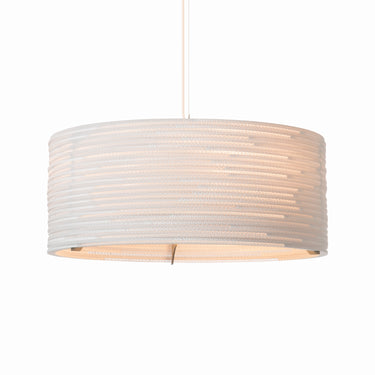 Unique Handmade Lighting from Recycled Materials - Graypants Drum Pendant
