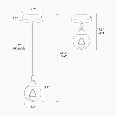 Dsenlupor HA05114 Modern Pendant Light