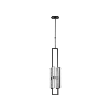 Duelle 28 pendant light black finish contemporary dining room