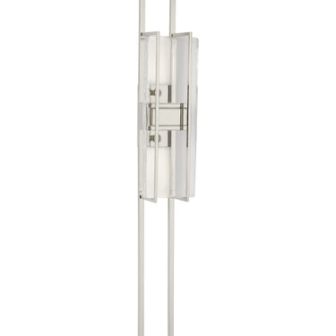 Modern 28 inch vertical wall light, Duelle by Visual Comfort, living room accent lighting