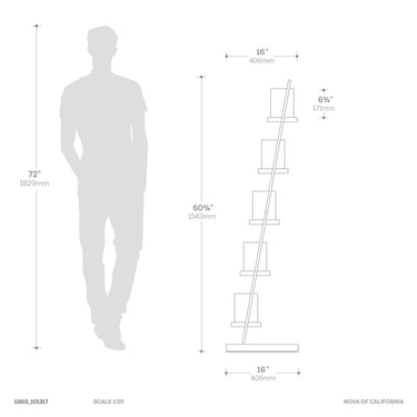 Nova Escalier Floor Lamp, photo 7