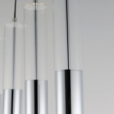 ET2 Torch LED 4-Light Linear Pendant Polished Chrome