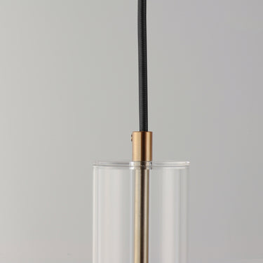 ET2 Torch LED 4-Light Linear Pendant Satin Brass