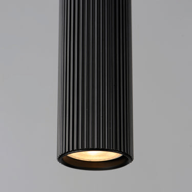 ET2 Reeds LED Pendant Stem Hung Black