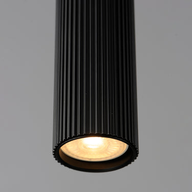 ET2 Reeds LED Pendant Stem Hung Black