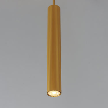 ET2 Reeds LED Pendant Stem Hung Gold