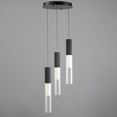 ET2 Reeds 3-Light LED Pendant Black