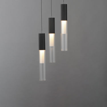 ET2 Reeds 3-Light LED Pendant Black