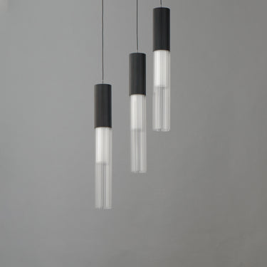 ET2 Reeds 3-Light LED Pendant Black