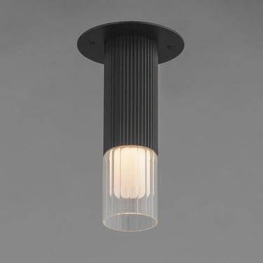ET2 Reeds LED Flush Mount Black