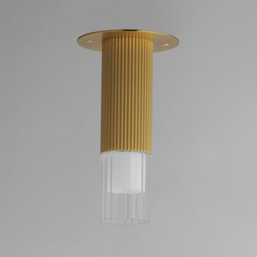 ET2 Reeds LED Flush Mount Gold