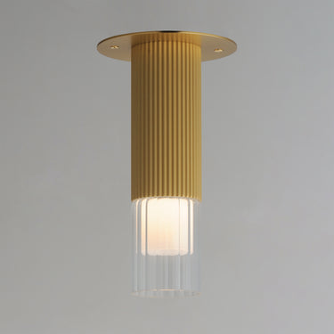 ET2 Reeds LED Flush Mount Gold