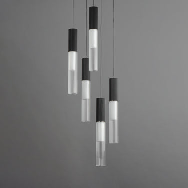 ET2 Reeds 5-Light LED Pendant Black