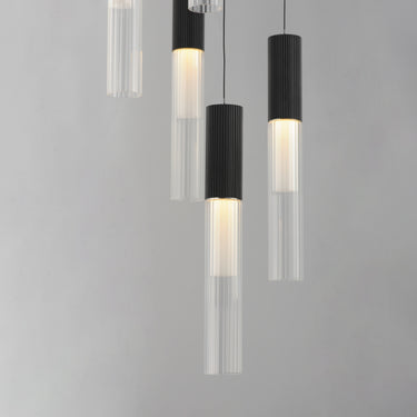 ET2 Reeds 5-Light LED Pendant Black