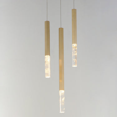 ET2 Diaphane LED 3-Light Pendant Gold