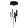 ET2 Diaphane LED 9-Light Pendant Black