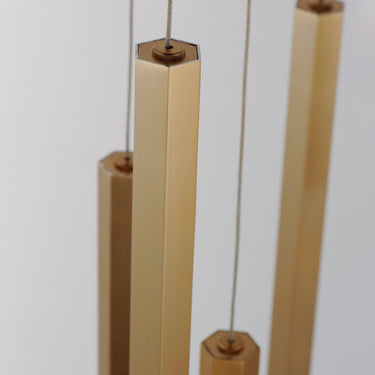 ET2 Diaphane LED 9-Light Pendant Gold