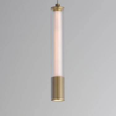 ET2 Cortex 10" LED Pendant Natural Aged Brass