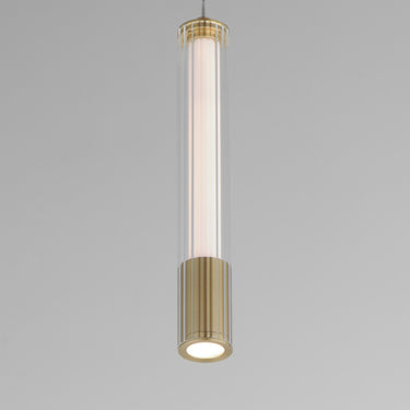 ET2 Cortex 10" LED Pendant Natural Aged Brass