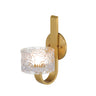 ET2 Elysian LED Wall Sconce Natural Aged Brass