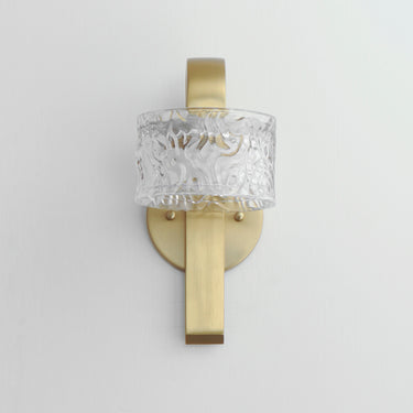 ET2 Elysian LED Wall Sconce Natural Aged Brass