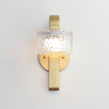 ET2 Elysian LED Wall Sconce Natural Aged Brass