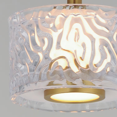 ET2 Elysian LED Pendant Natural Aged Brass