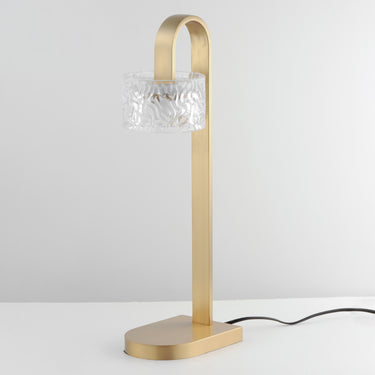 ET2 Elysian LED Table Lamp Natural Aged Brass