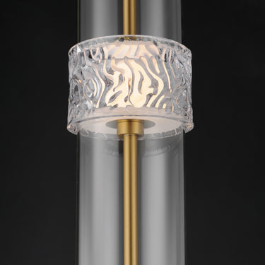 ET2 Elysian 4-Light LED Floor Lamp Natural Aged Brass