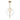 ET2 Martini 16" LED Pendant Natural Aged Brass