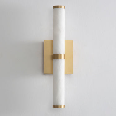 ET2 Aragon 17" Bath Vanity White Alabaster/Gold