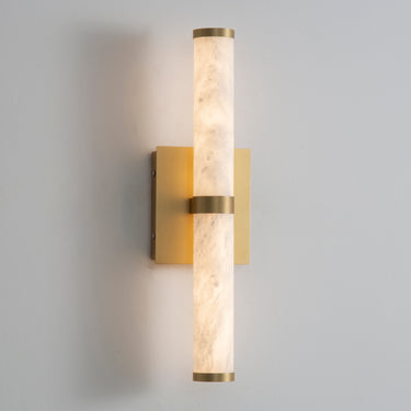 ET2 Aragon 17" Bath Vanity White Alabaster/Gold
