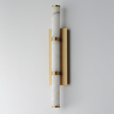 ET2 Aragon 26" Bath Vanity White Alabaster/Gold