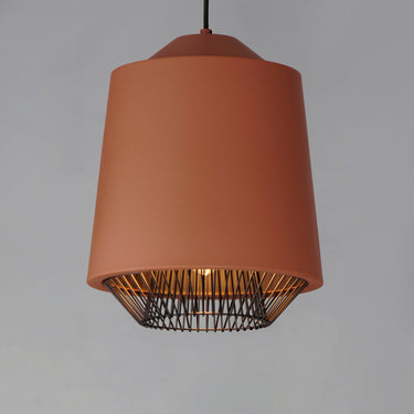 ET2 Phoenix 16" LED Pendant Brick/Black