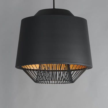 ET2 Phoenix 18.5" LED Pendant Black/Gold
