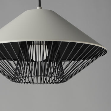 ET2 Phoenix 16" LED Pendant Gray/Black